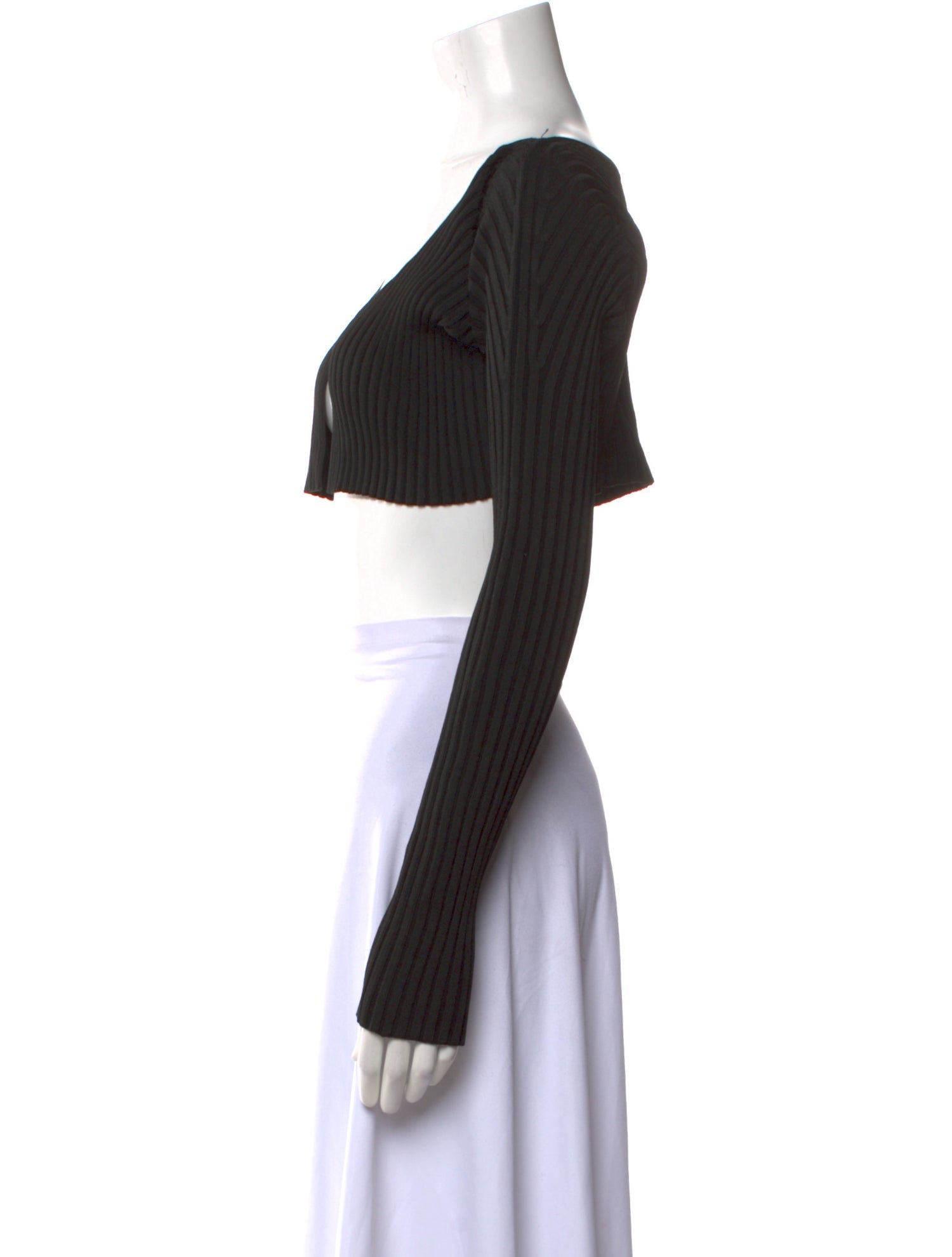 Jacquemus Nylon Open Front Sweater